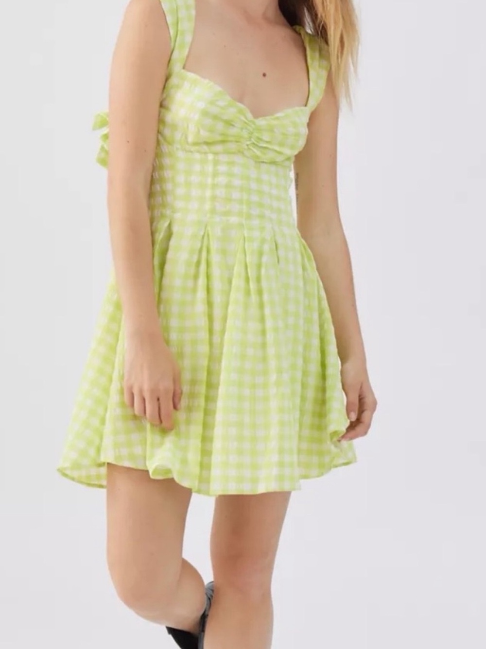 For Love and Lemons Gingham Mini Dress